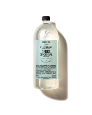 Eco-Refil Sabonete L&iacute;quido Corporal Perfumado C&egrave;dre Gingembre 500mL (Cap Cedrat)